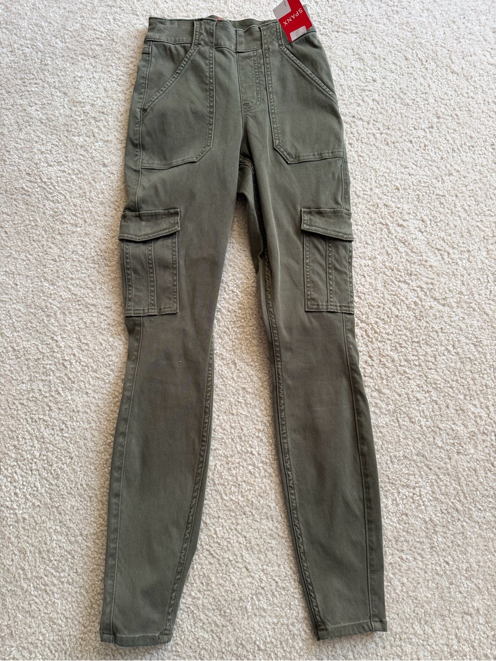 SPANX Olive Utility Slim Pants - NWT